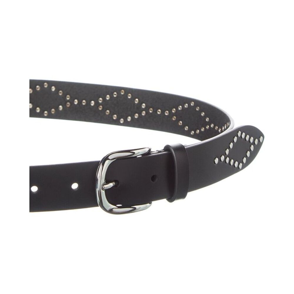 Isabel Marant Liliana Leather Belt, Black - Picture 2 of 3